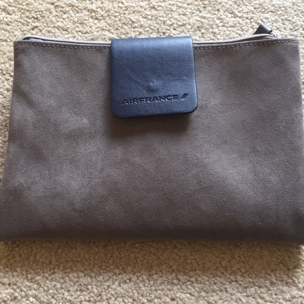 Air France travel make up pouch